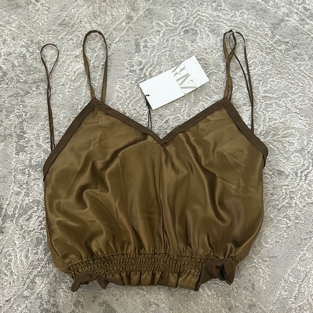 Zara,Brown Size small